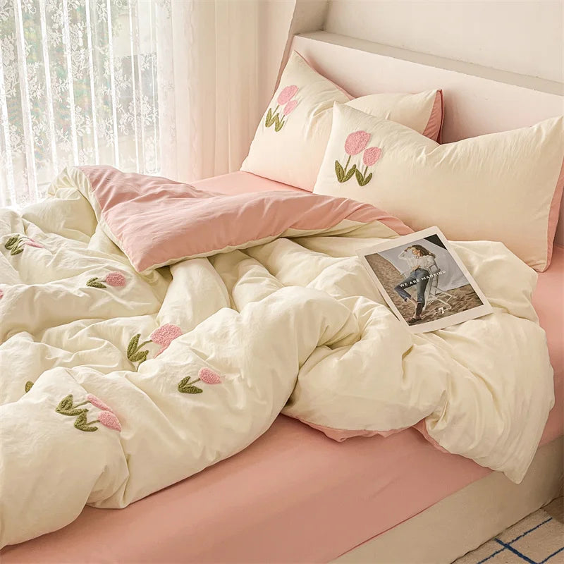 Printed Luxury Home Bedding Set