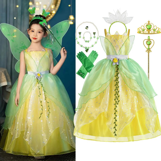 Toddler Birthday Party Green Dress