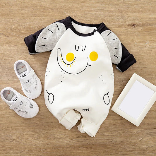 Romper Cotton comfort long sleeve Unisex Baby Clothes - Venus Trendy Fashion Online