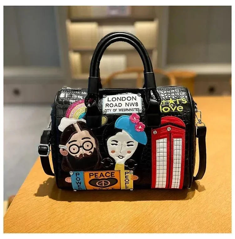 Three-dimensional Decoration Women's Cross-body Bag