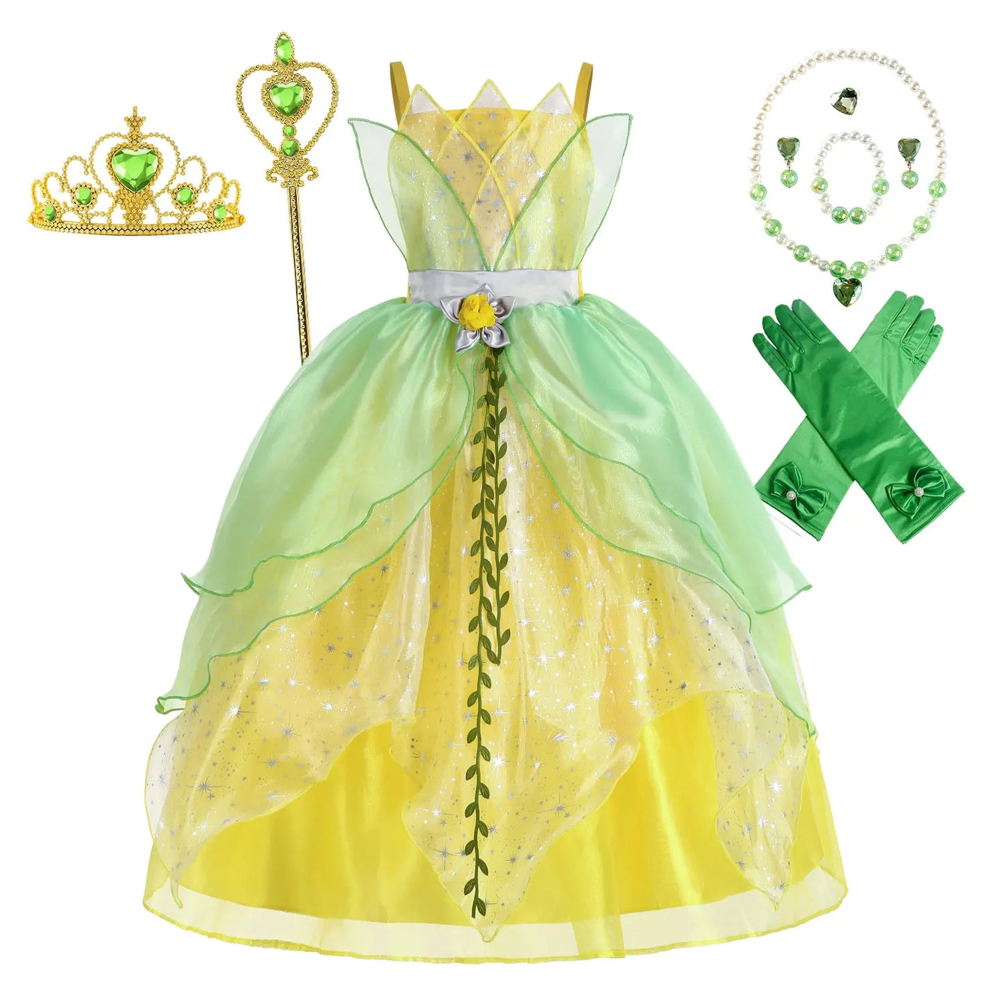 Toddler Birthday Party Green Dress