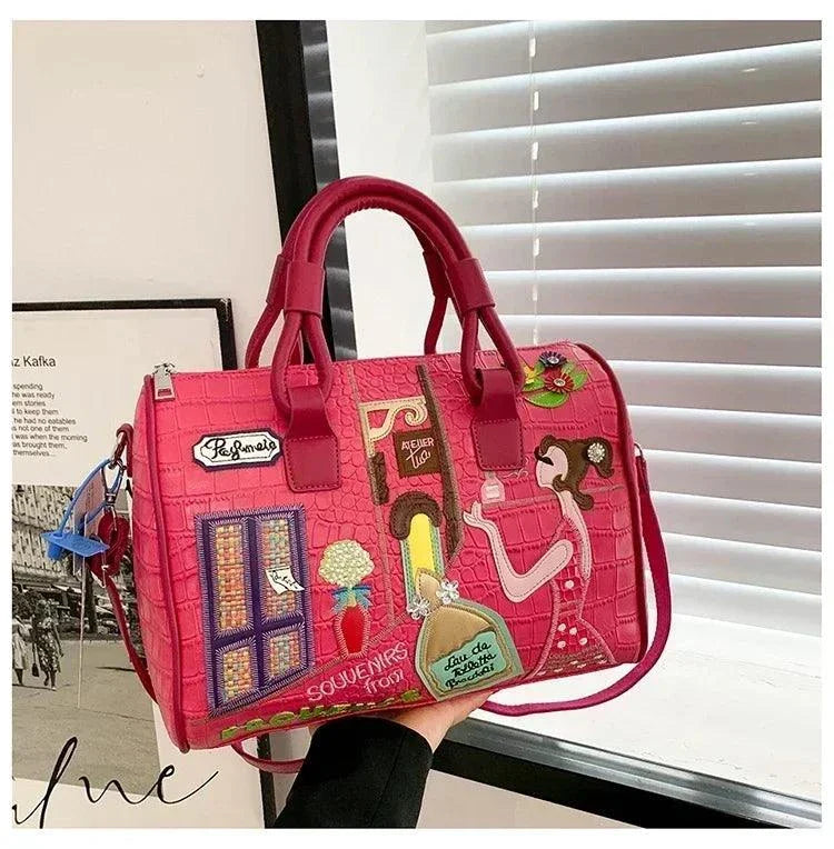 Women's new shoulder trendy design bag