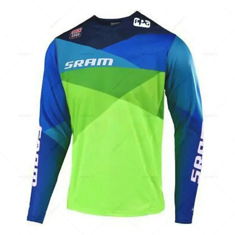 Long Sleeve Cycling Jersey Quick-Drying T-Shirt