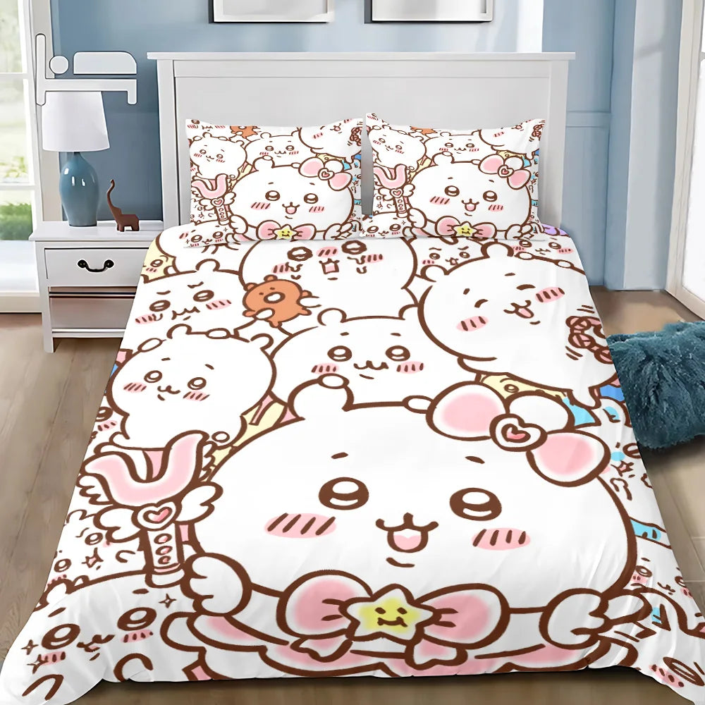 Animation Cartoon's Duvet Cover Pillowcase Bedding Set