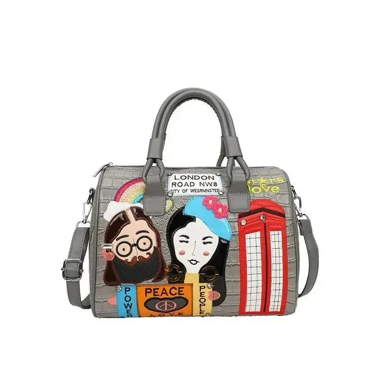 Three-dimensional Decoration Women's Cross-body Bag