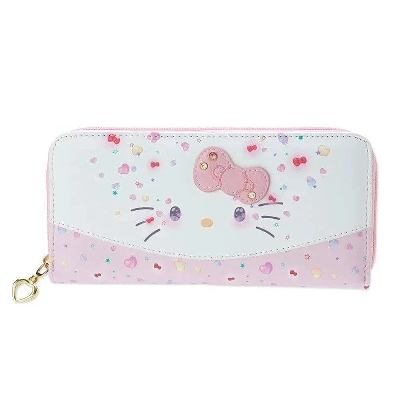 Hello Kitty Casual Pu Leather Wallet for Gifts