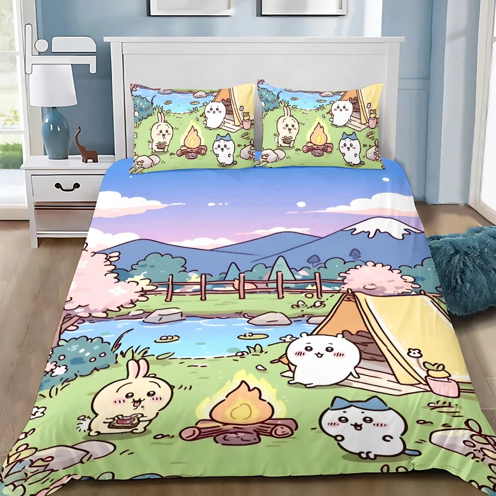 Animation Cartoon's Duvet Cover Pillowcase Bedding Set