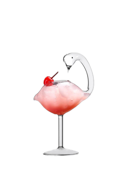 Swan Cocktail Glass - Venus Trendy Fashion Online