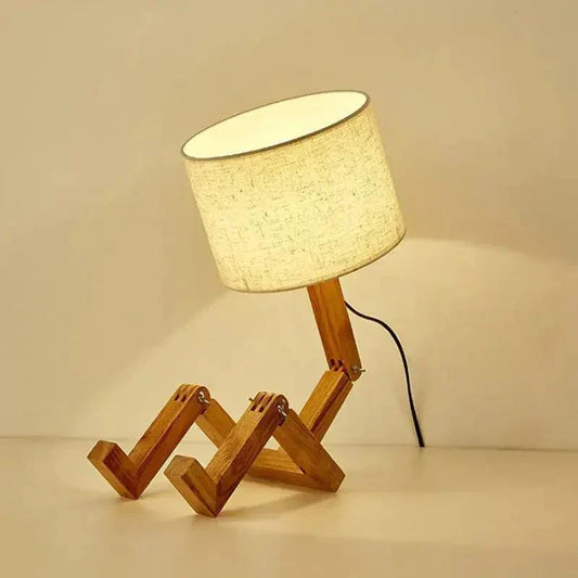 Table Lamp Robot Shape - Venus Trendy Fashion Online