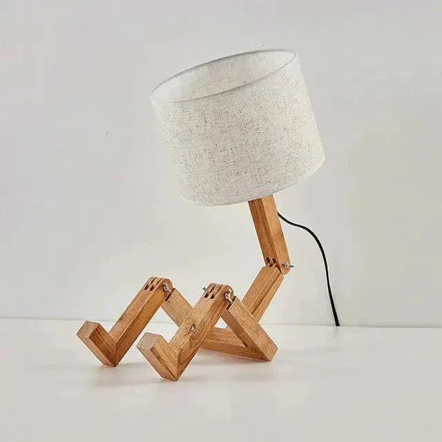 Table Lamp Robot Shape - Venus Trendy Fashion Online