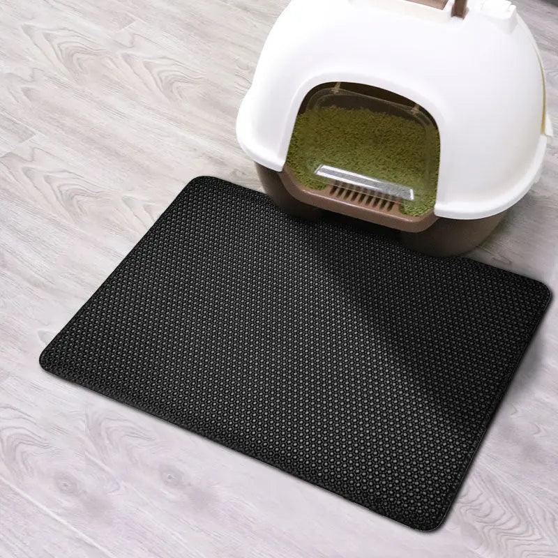 Waterproof Pet Cat Litter Mat Double Layer Washable Bed Mat Clean Pad Products - Venus Trendy Fashion Online