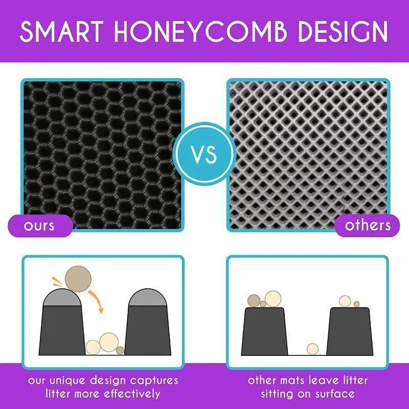 Waterproof Pet Cat Litter Mat Double Layer Washable Bed Mat Clean Pad Products - Venus Trendy Fashion Online