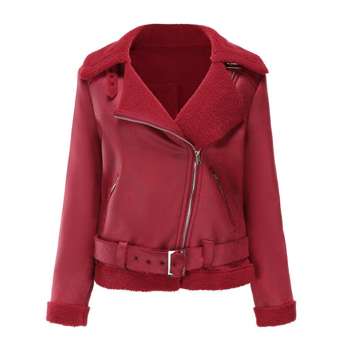 Winter Faux Shearling Warm Jacket for Women - Venus Trendy Fashion Online