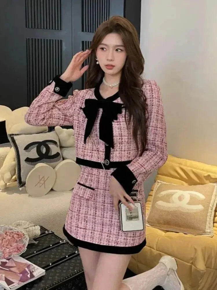 Winter Korean Stylish Women Outfit 2 Piece Sets - Venus Trendy Fashion Online