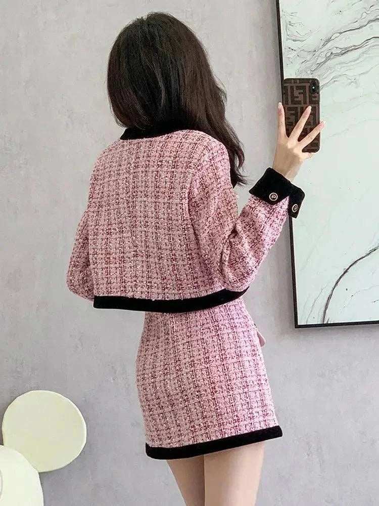 Winter Korean Stylish Women Outfit 2 Piece Sets - Venus Trendy Fashion Online