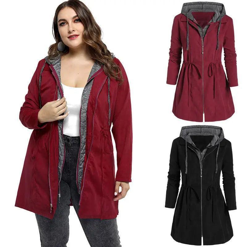 Women Mid-Length Cotton-Padded Coat - Venus Trendy Fashion Online