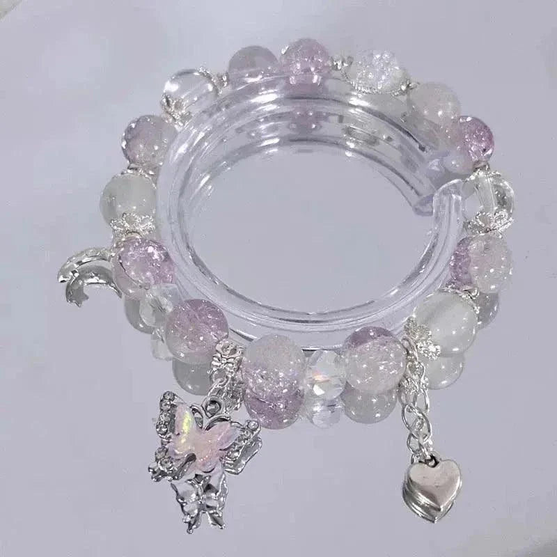 Women Sweet Beaded Chain Bracelet for Gifts - Venus Trendy Fashion Online