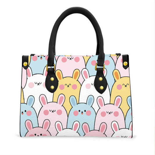 Cute Stylish Cartoons Women's Tote Bag With Black Handle - Venus Trendy Fashion Online