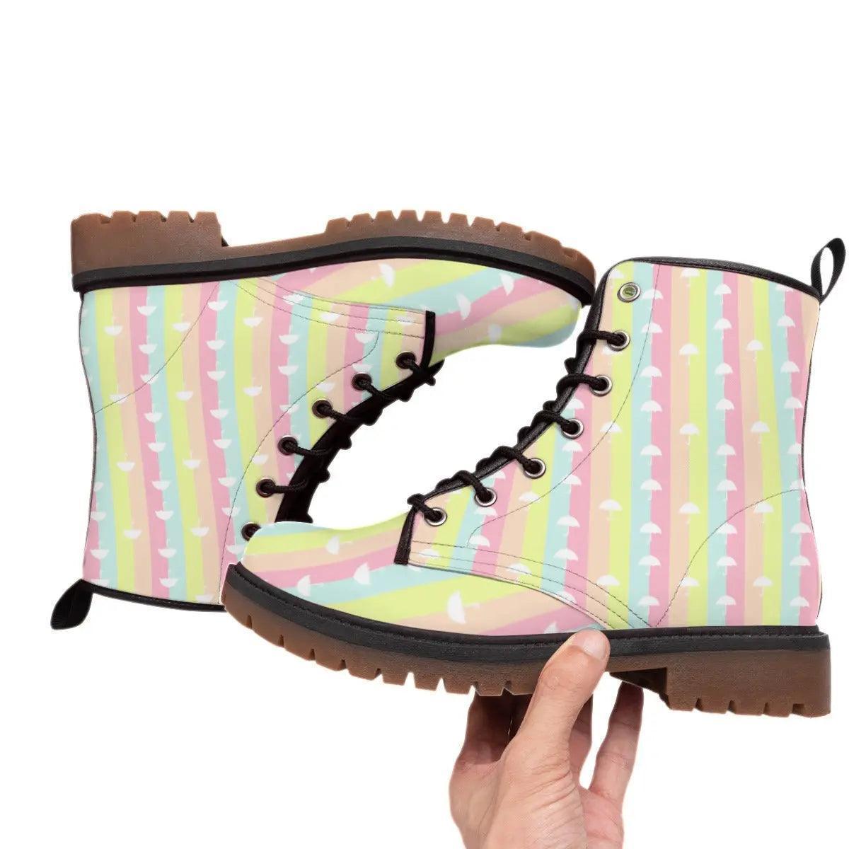 Women's colorful Martin Short Boots - Venus Trendy Fashion Online