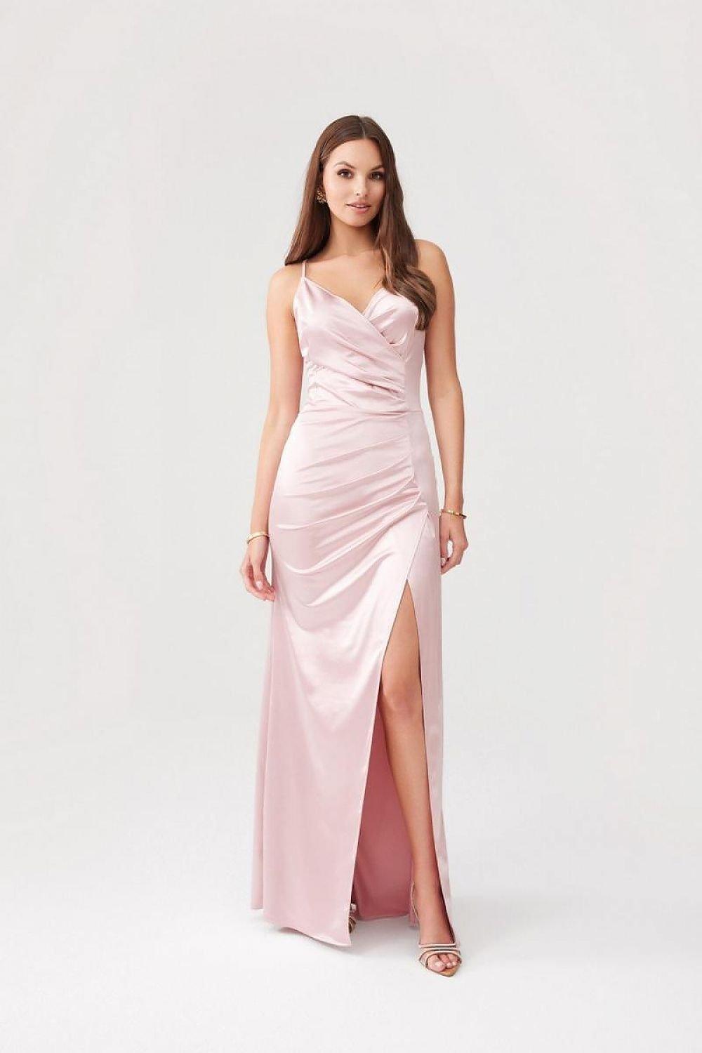 Trendy Soft-Fabric Back Neckline Long dress - Venus Trendy Fashion Online