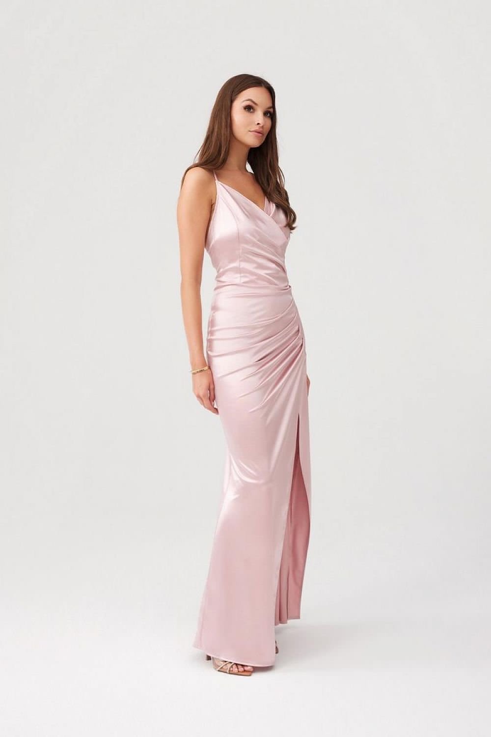 Trendy Soft-Fabric Back Neckline Long dress - Venus Trendy Fashion Online