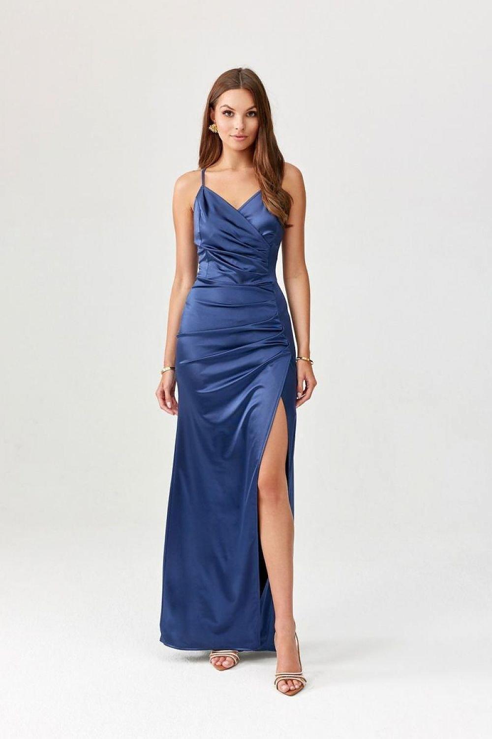 Trendy Soft-Fabric Back Neckline Long dress - Venus Trendy Fashion Online