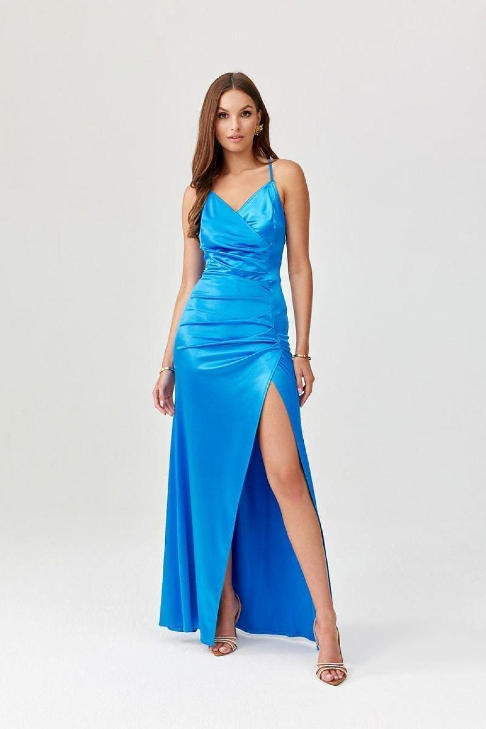 Trendy Soft-Fabric Back Neckline Long dress - Venus Trendy Fashion Online