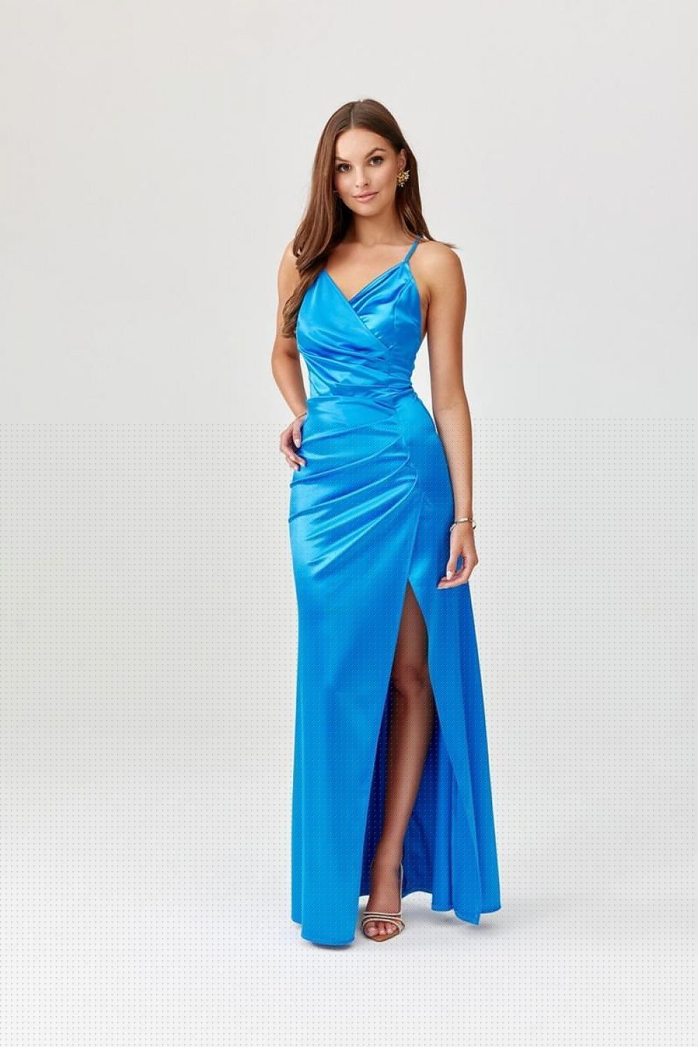 Trendy Soft-Fabric Back Neckline Long dress - Venus Trendy Fashion Online