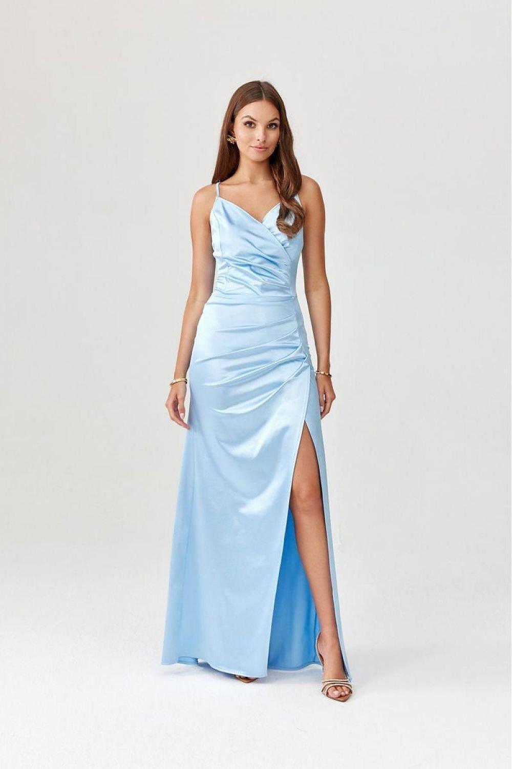Trendy Soft-Fabric Back Neckline Long dress - Venus Trendy Fashion Online