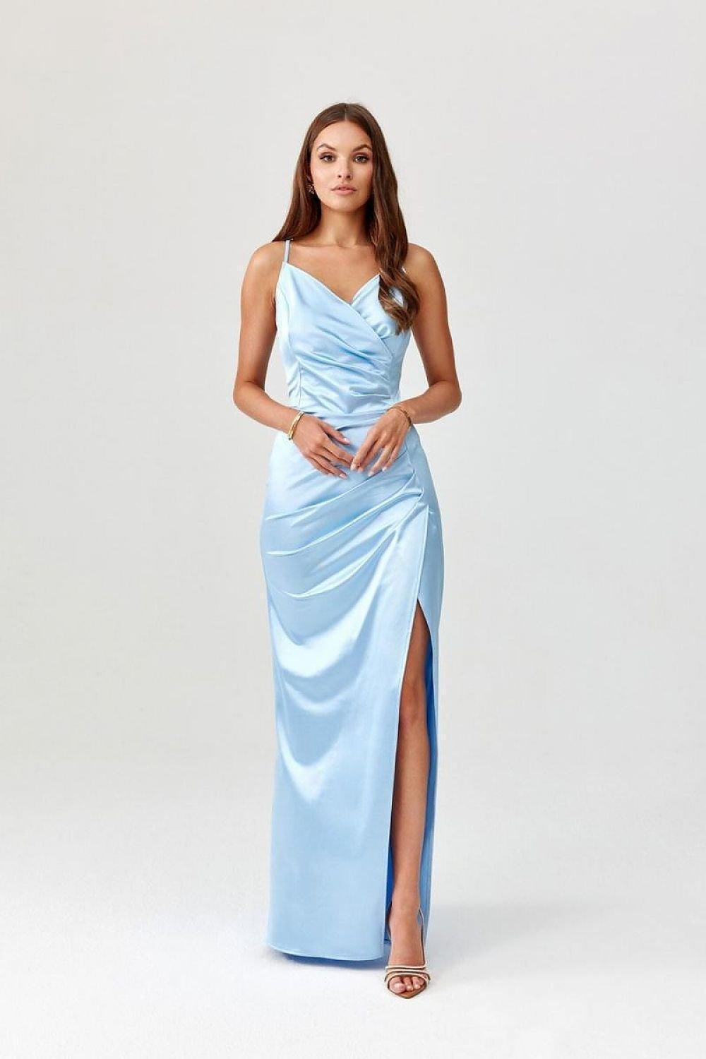 Trendy Soft-Fabric Back Neckline Long dress - Venus Trendy Fashion Online