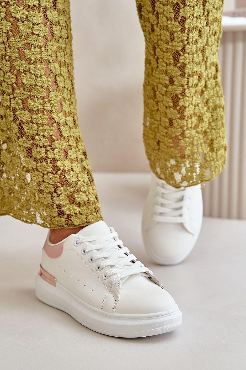 Women's Eco- Leather Stylish Sneakers - Venus Trendy Fashion Online