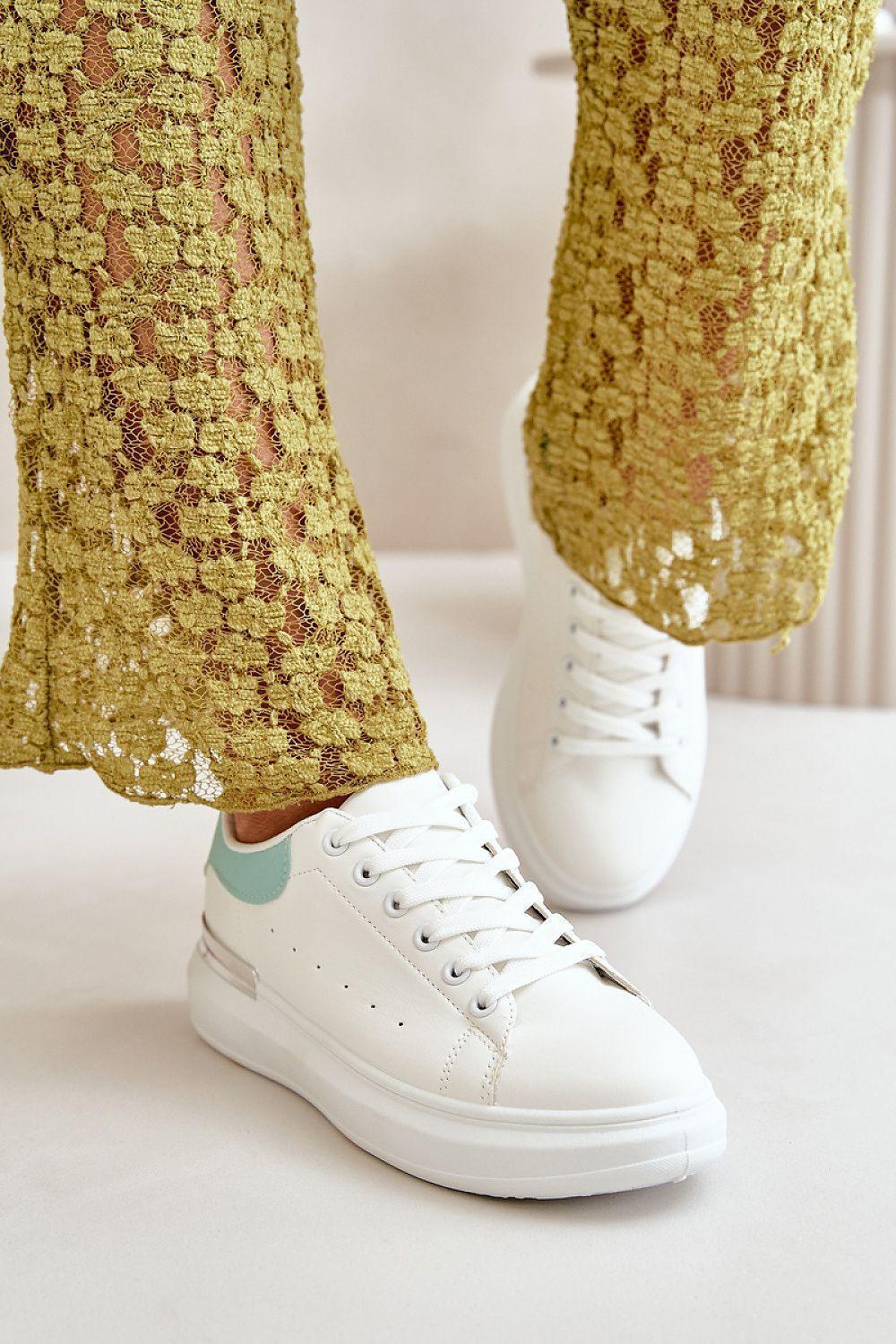 Women's Eco- Leather Stylish Sneakers - Venus Trendy Fashion Online