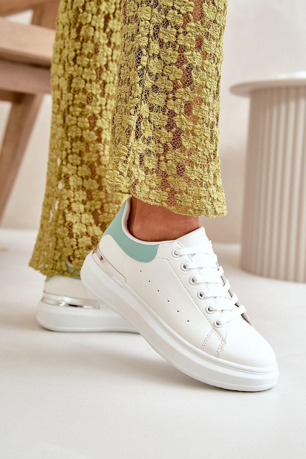 Women's Eco- Leather Stylish Sneakers - Venus Trendy Fashion Online