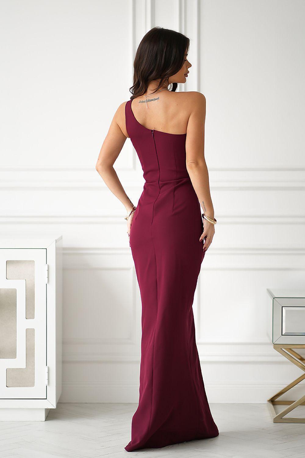 Stylish High Quality Neckline Long dress - Venus Trendy Fashion Online