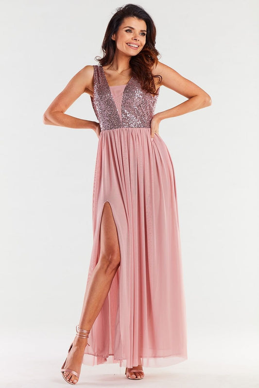 Elegant Trendy Stylish Long Evening dress - Venus Trendy Fashion Online