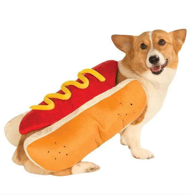 Hot Dog Halloween Costume for Pets - Venus Trendy Fashion Online