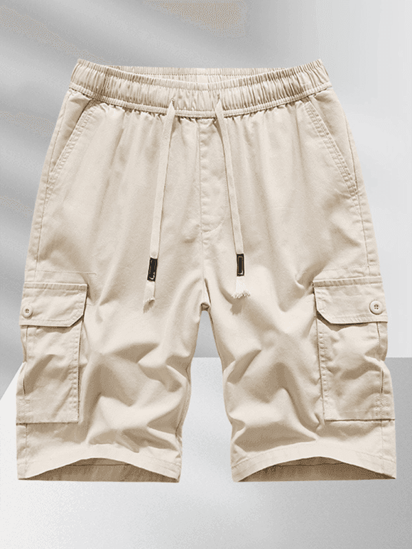 Men's Large Size Cotton Casual Shorts - Venus Trendy Fashion Online