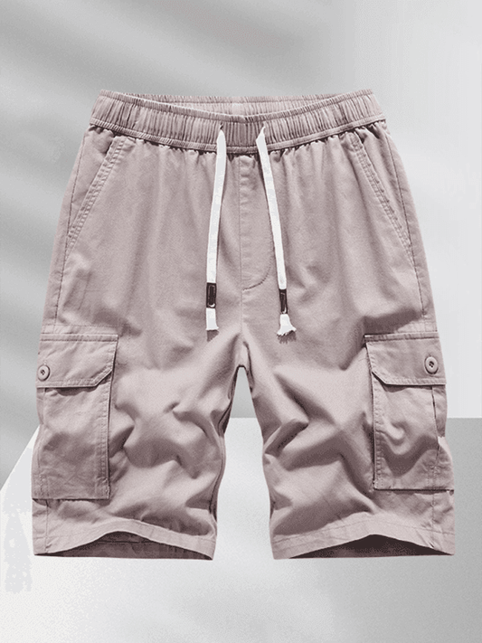 Men's Large Size Cotton Casual Shorts - Venus Trendy Fashion Online