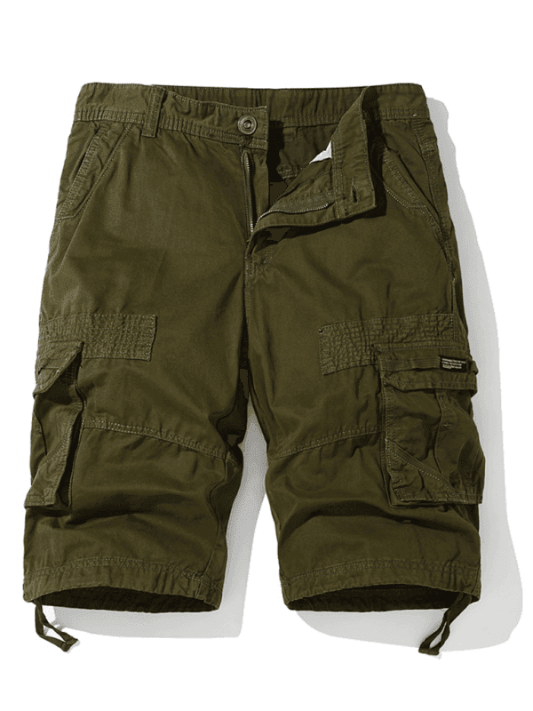Men's American retro overalls shorts with multiple pockets - Venus Trendy Fashion Online