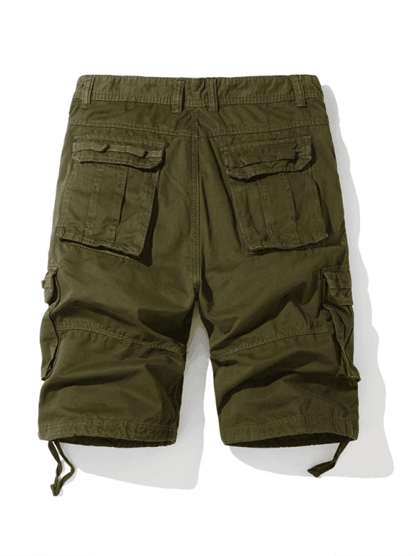 Men's American retro overalls shorts with multiple pockets - Venus Trendy Fashion Online