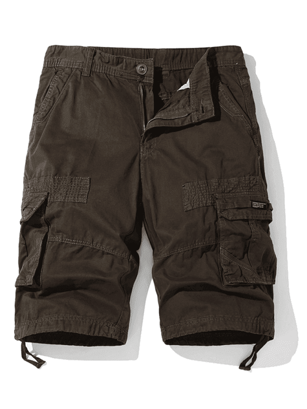 Men's American retro overalls shorts with multiple pockets - Venus Trendy Fashion Online