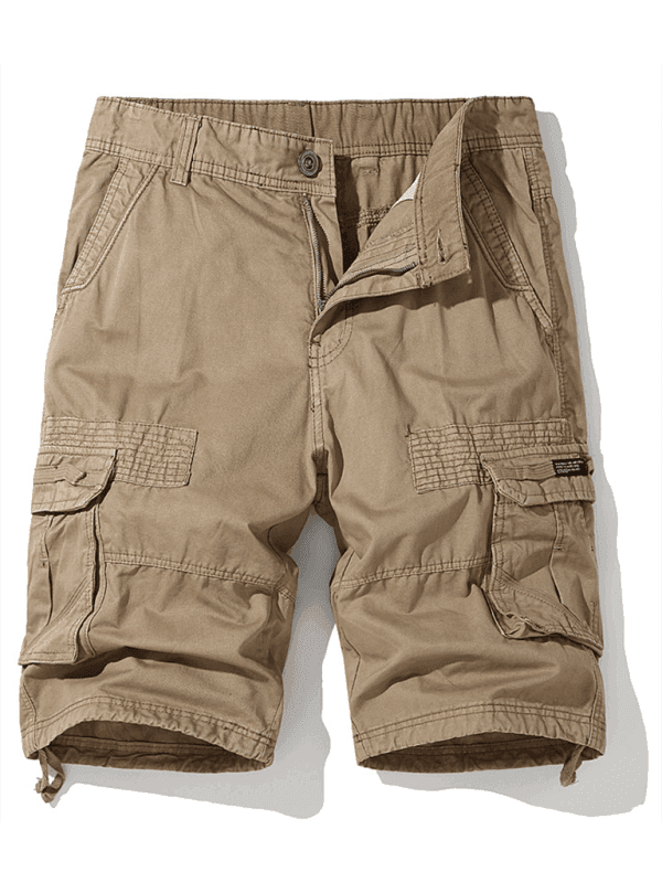Men's American retro overalls shorts with multiple pockets - Venus Trendy Fashion Online