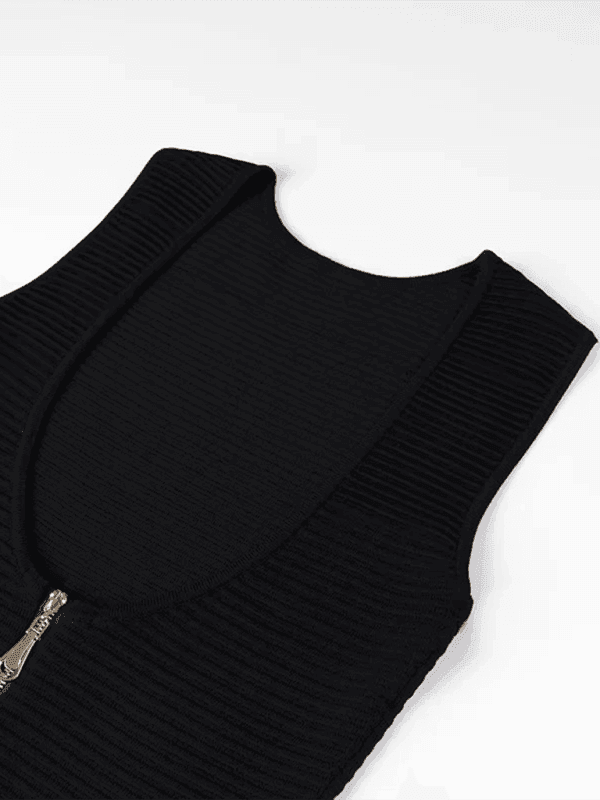 New Style Tassel Backless Zipper Dress - Venus Trendy Fashion Online