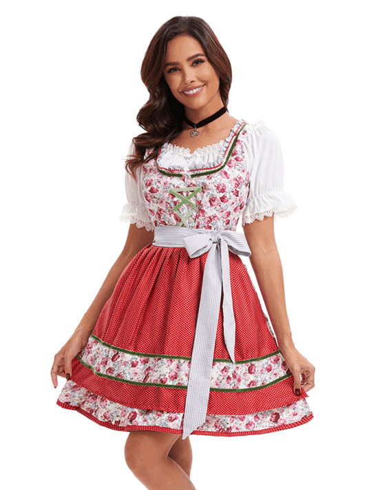 German Munich Oktoberfest stage performance costume dress - Venus Trendy Fashion Online