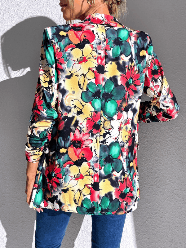 Women's Simple Design Fashion Long Sleeve Jacket - Venus Trendy Fashion Online