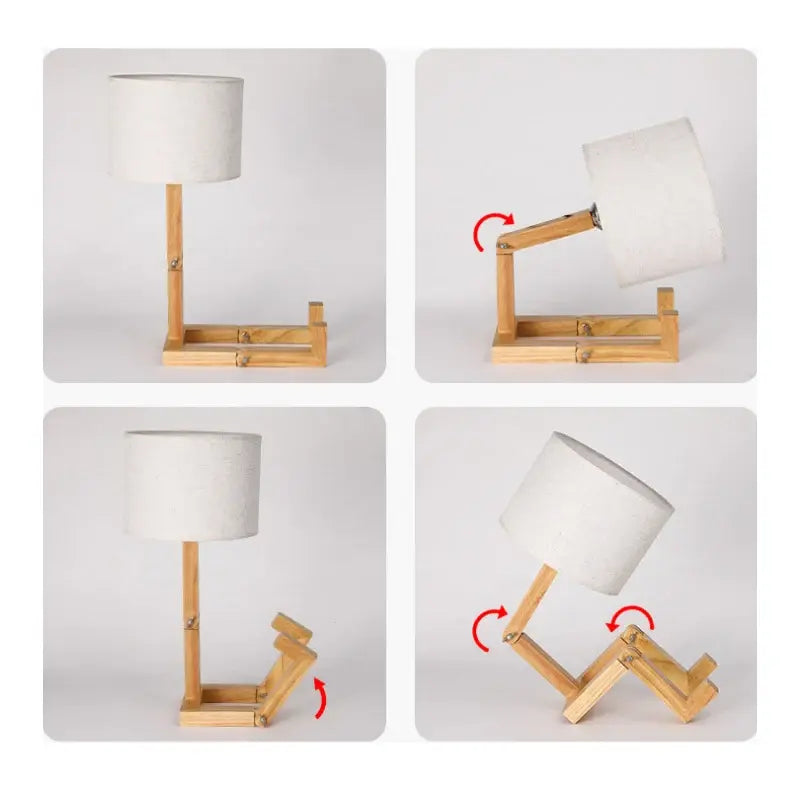 Table Lamp Robot Shape - Venus Trendy Fashion Online