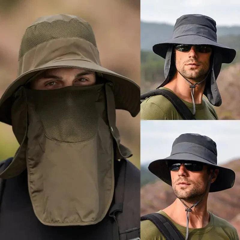 Removable Outdoor Visor Bucket Hat - Venus Trendy Fashion Online