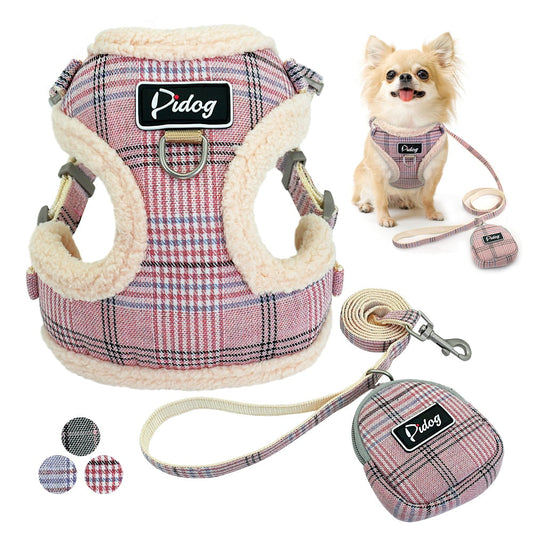 Soft Pet Dog Harnesses Vest No Pull Adjustable Chihuahua Puppy Cat - Venus Trendy Fashion Online