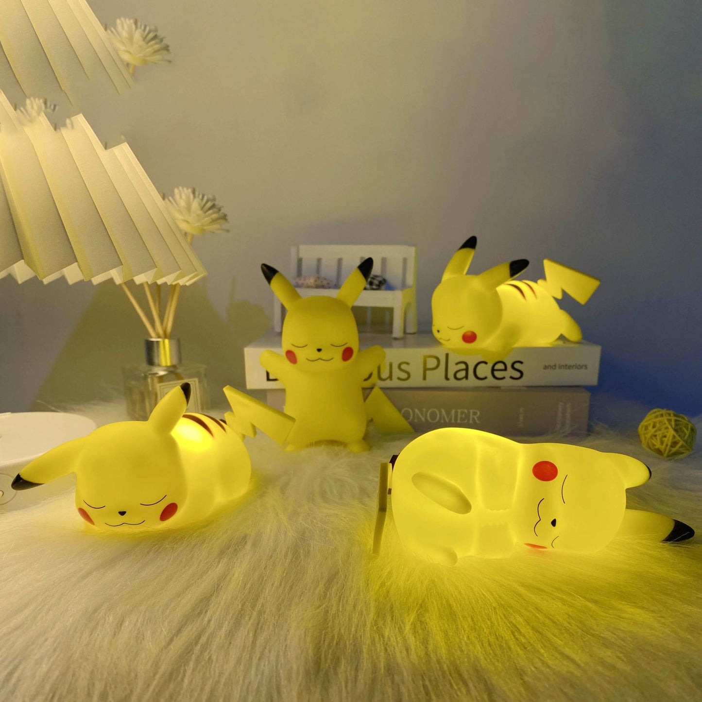 Pokemon Pikachu Night Light Venus Trendy Fashion Online