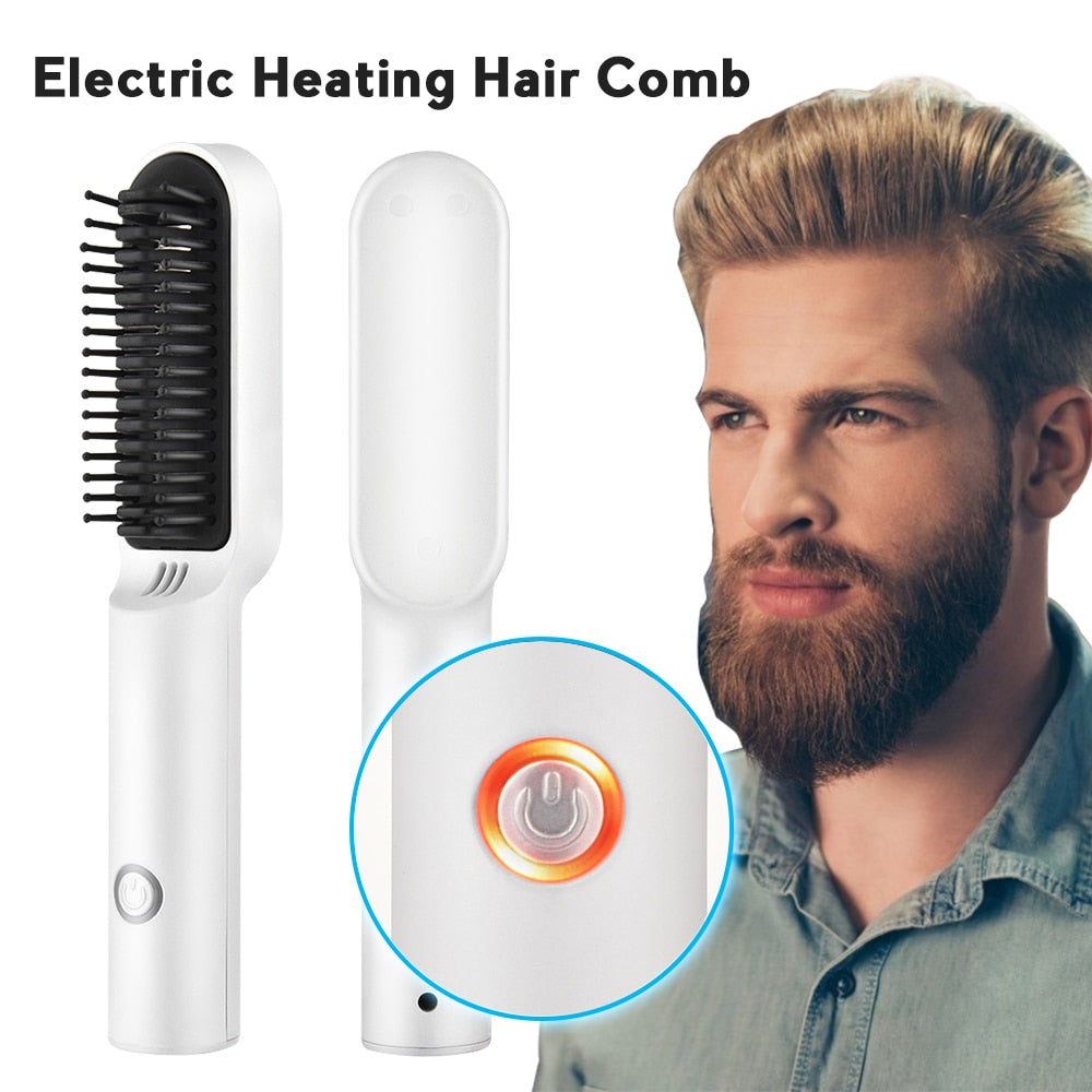 Wireless Heating Hair Styling Comb Venus Trendy Fashion Online
